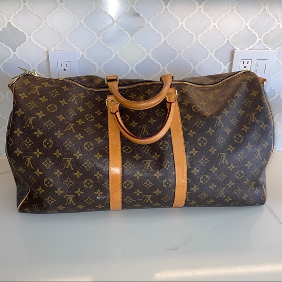 SOLD Louis Vuitton Keepall 55 - Picture 3 of 15
